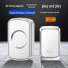 Smart Wireless Doorbell Self-Powered, Battery-Free, Waterproof, Long-Range with Elderly Friendly Caller