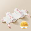 Baby Head Shaping Pillow with Adjustable Side Supports Orthopedic Positioner for Newborns Flat Head Prevention Breathable Infant Pillows for Side