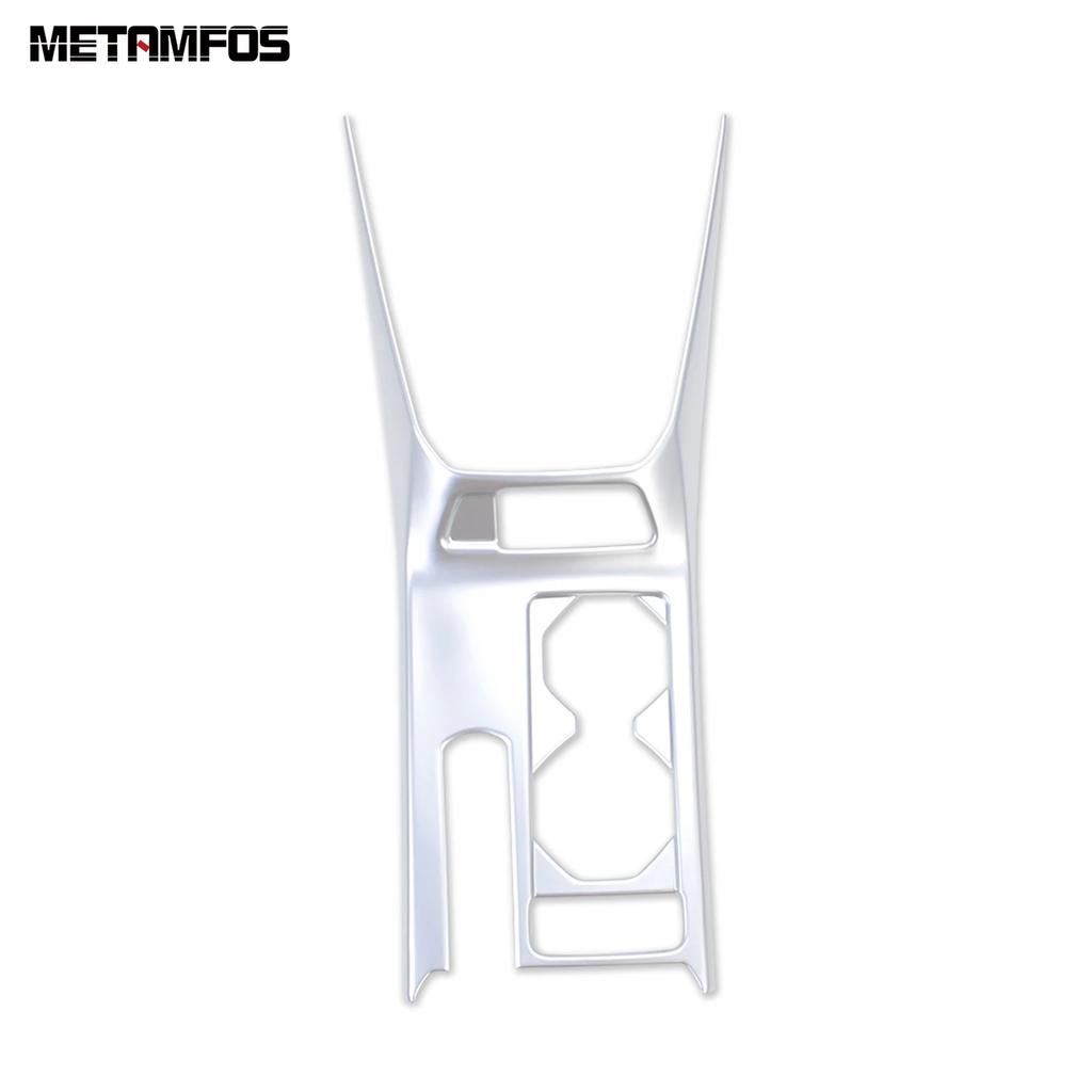 For Volkswagen VW T-Cross Tcross -2024 2025 Carbon Fiber Water Cup Holder Handbrake Cover Trim Inner Accessories Car Styling