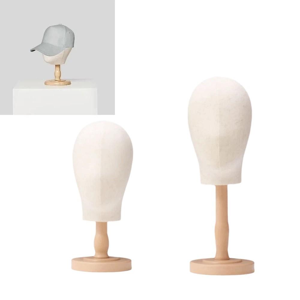 Mehrfarbiges Modellkopfmodell Tragbares Kappen-Hut-Ausstellungsregal Hut-Ausstellungsständer Heimgebrauch