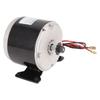 Motor Escovado 24V 300W 2650RPM Bobina Totalmente de Cobre Liga de Alumínio Motor CC Escovado para Scooter Elétrica Bicicleta Elétrica