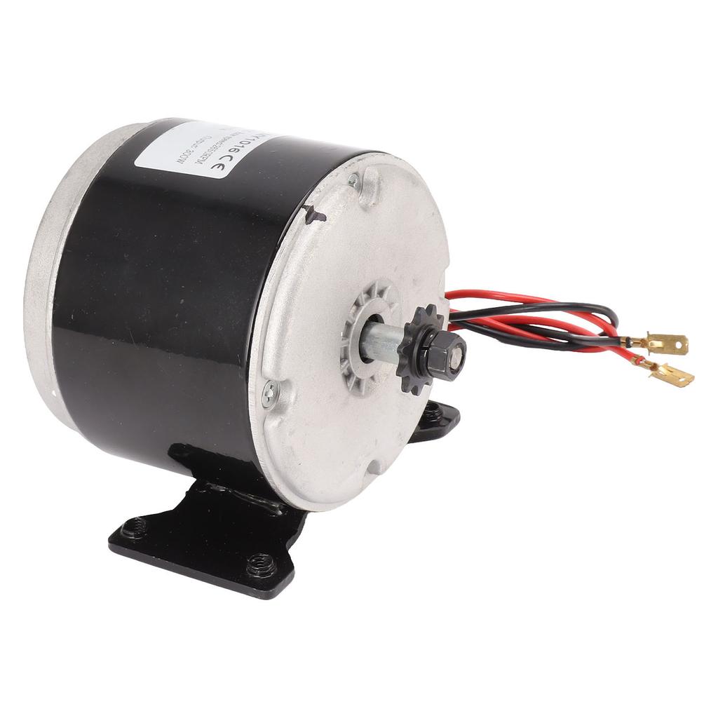 24V 300W Brushed Motor 2650RPM All Copper Coil Aluminum Alloy Brushed DC Motor for Electric Scooter Electric Bike