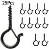 10Pcs/25Pcs/40Pcs Q-Type Hooks |   Easy To Release, With A Safety Buckle Design, Suitable For Hanging Outdoor Halloween String Lights, Plant Baskets