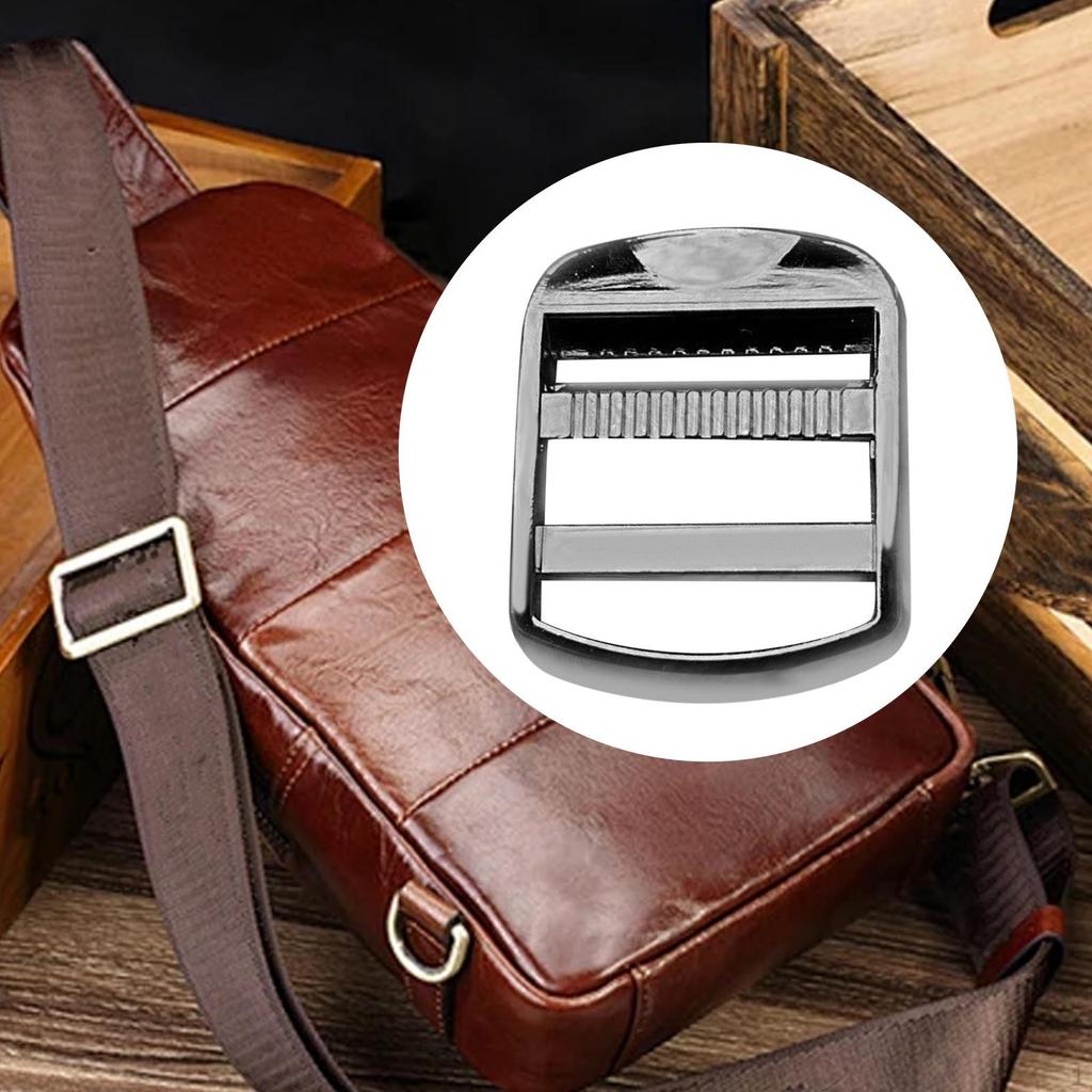 Bar Strap Buckle Belt Adjustable DIY Supply Fasteners Button Webbing Glide