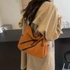 Fashion commuter large capacity shoulder bag women 2025 good-looking casual fashion tote bag simple Korean version armpit bag