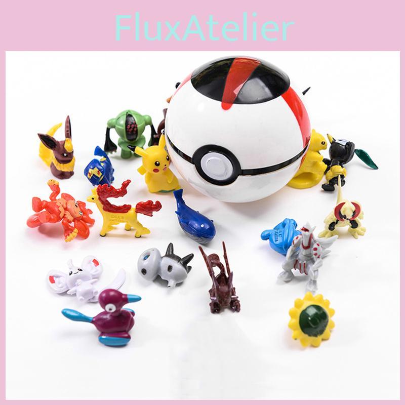 Premium Quality Pokemon Pokeball 7cm Toy Ball With Pikachu Monster Figures Gift