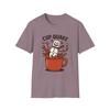 Unisex Softstyle T-Shirt Marshmallow Snowman Cocoa Funny Holiday Christmas