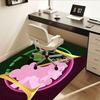 Wicked Queen Pattern Polyester Office Carpet Chair Mats, Home Decor Dormitory Floor Protector with Anti-Skid Backing, Large Area Coverage,Ch