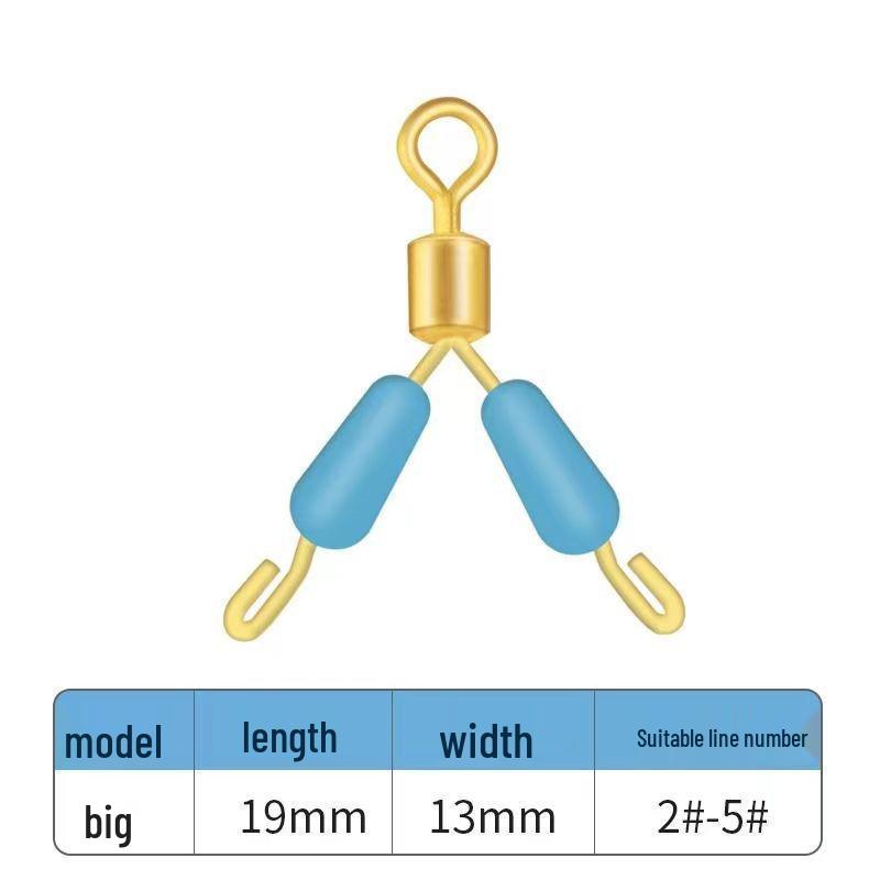 Silicone Quick Clip: Anti-Tangle Open Ring Connector for Fishing Gear