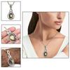 Pendant Silver  Peridot Labradorite Gemstone Jewelry Sterling 2.5" Fiery