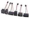 Doppelschichtige USB-Buchse Typ-C und USB-Buchse für Lampenladebuchse Steckdose mit Kabelstecker Kabellänge 7CM