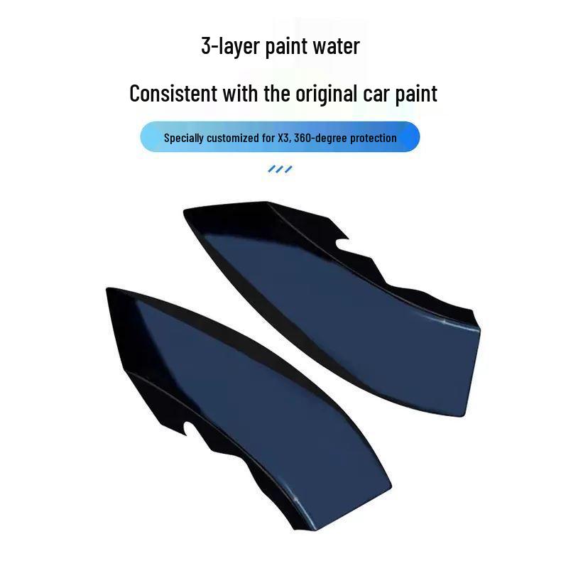 Compatible with 25 BMW X3 Models: Front Bumper Corner Protector Anti-Collision Sticker - Scratch Protection Sport Kit.