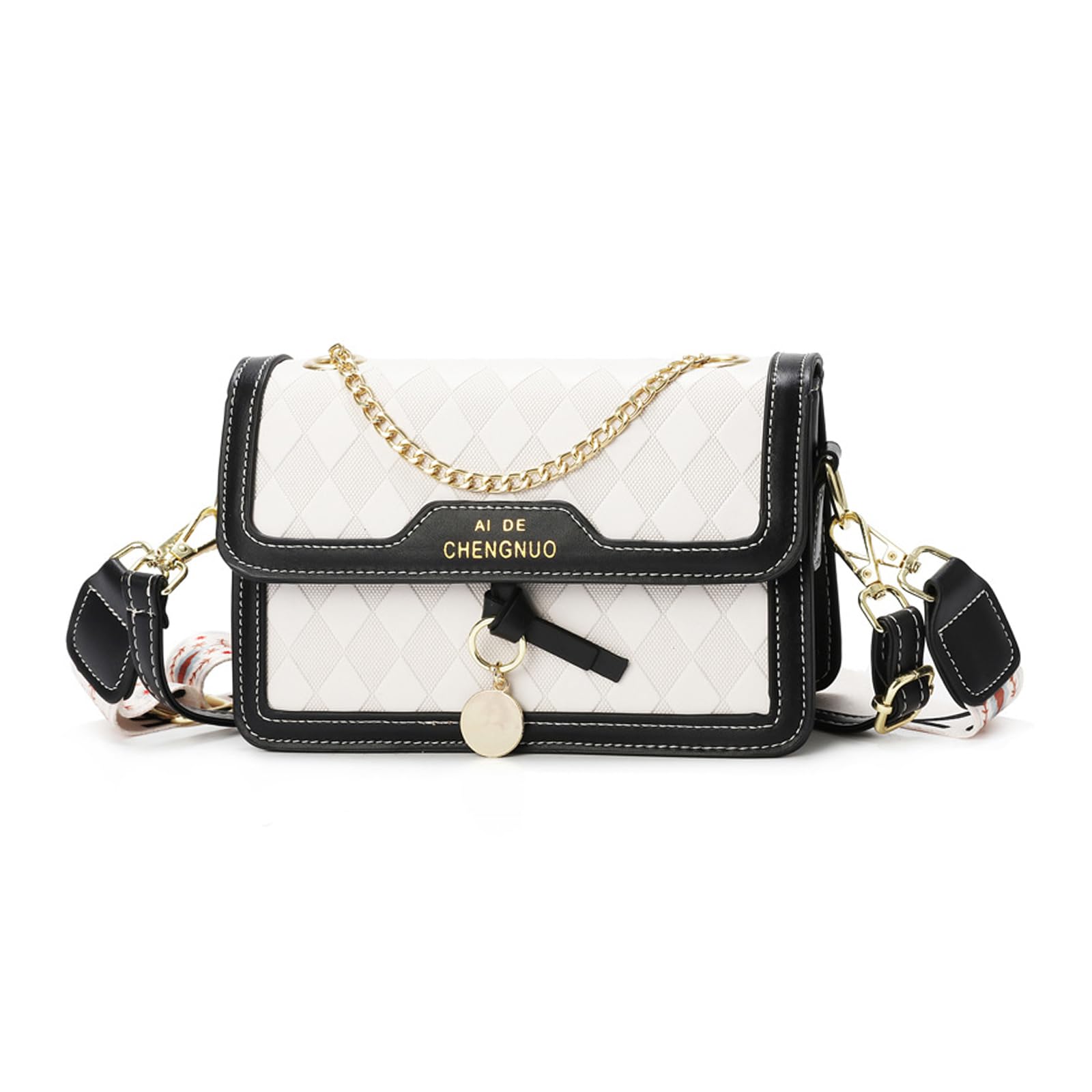 NICOLE & DORIS Women s Mini Shoulder Bag, Crossbody Bag, Small Mini Bag with Dividers, Horizontal Design, Lightweight, Waterproof, Waterproof PU
