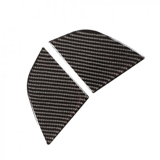 Soft Carbon Fiber Car SpeedMeter Side Cover Trim For Porsche Taycan 2019-2022