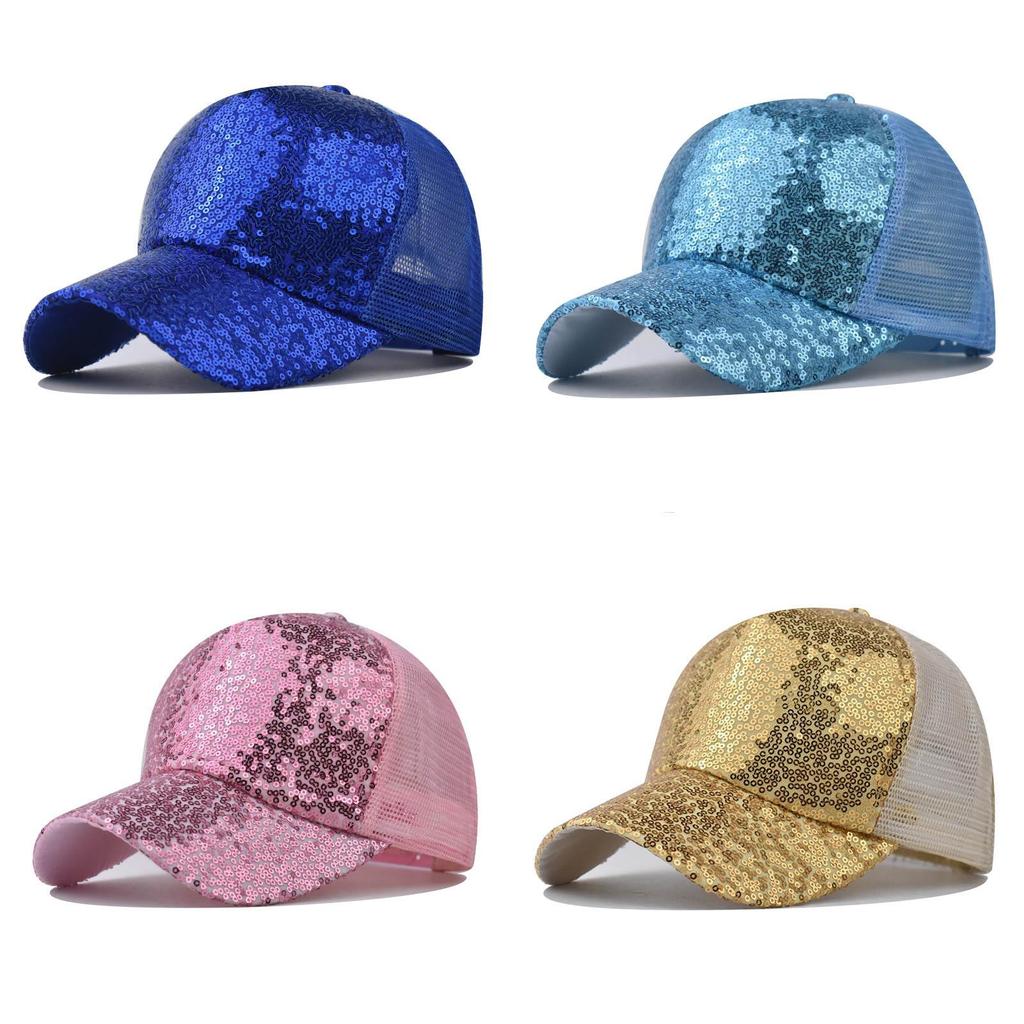 New Color Changing Breathable Baseball Cap With Sequins For Men And Women Summer Fashion