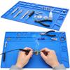 Yihua Large Blue Silicone Antistatic Mat 440X310Mm
