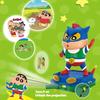 New Areax Crayon Shin Chan Series Building Blocks Transform Into Dynamic Superman Projector Puzzle Assembly Model Toy Gift