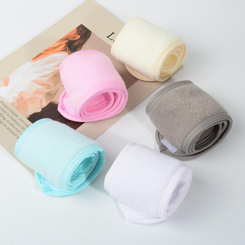 Thick Absorbent Magic Tape Hairband Set: Sports, Yoga, Makeup & Wash Face Accessories