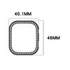 Damen Diamant Hülle Für Redmi Watch 6 Hohl PC Hartschalen Bumper Für Redmi Watch 6 Smartwatch Schutz Anti-Fall Hülle