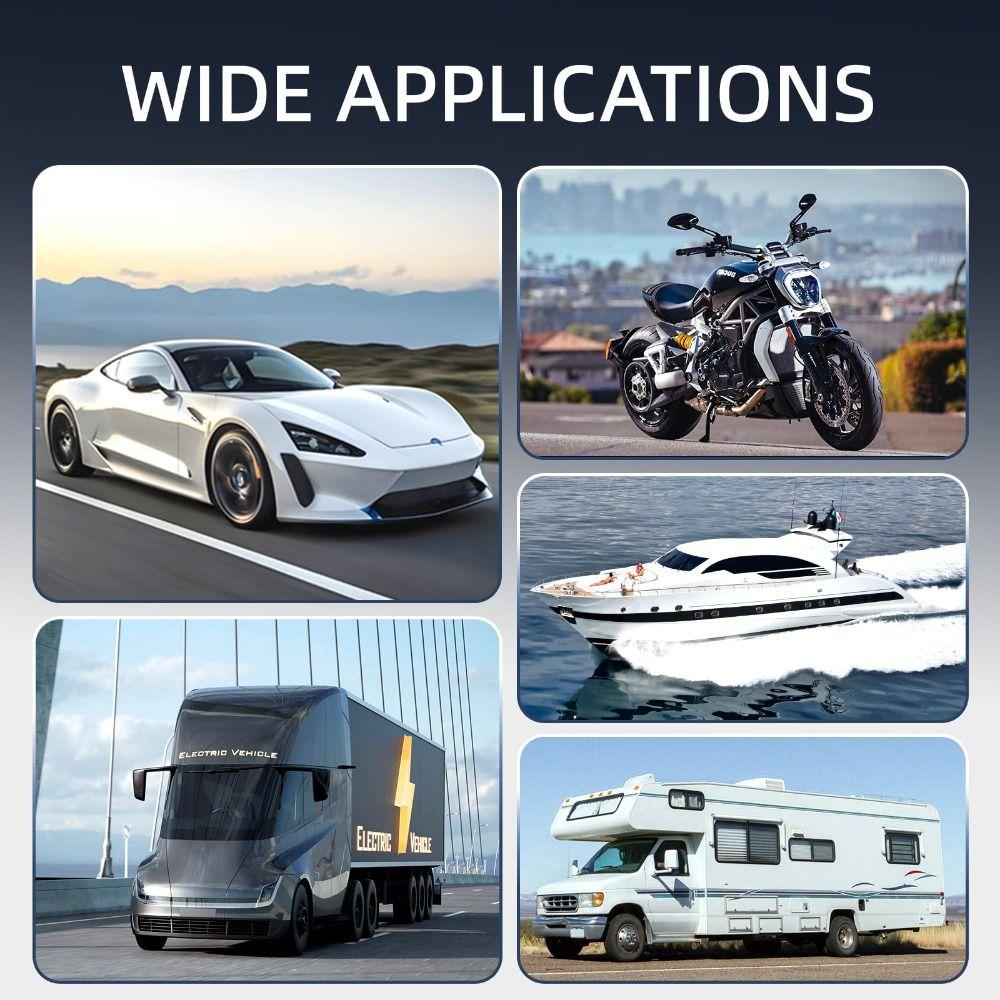 100 Buc Siguranțe Auto Grele Kit Asortat Rezistent la Coroziune Kit Siguranțe Siguranțe Auto Universale