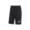 Nike Color Block Logo Print Mid Rise Straight Leg Kids Shorts Kids Shorts Black DQ7843-010