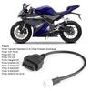 Cablu Diagnostic OBD2 Yamaha - Qiilu 3 Pini la OBD2 Scanner Coduri de Defect Motocicletă