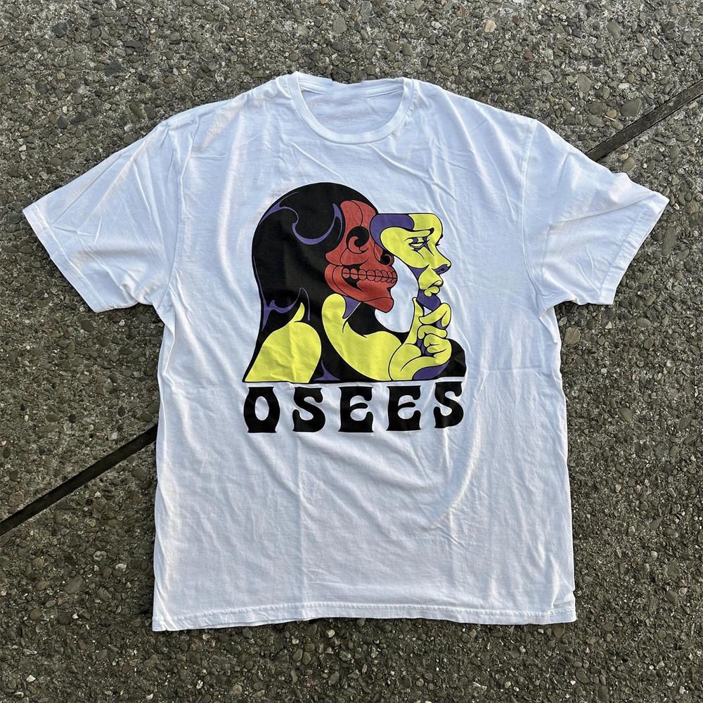Коллекция Osees Band Классическая футболка Полный размер S-5XL Подарок Фанатам Унисекс Футболка XXXL