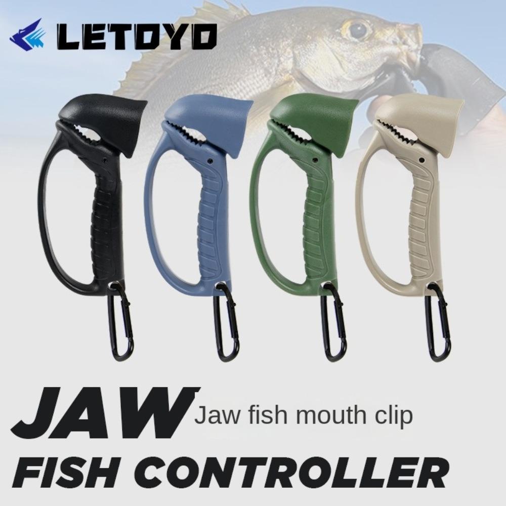 

60g Fishing Grip Pliers Fiberglass Fishing Catcher Durable Fish Controller сірий
