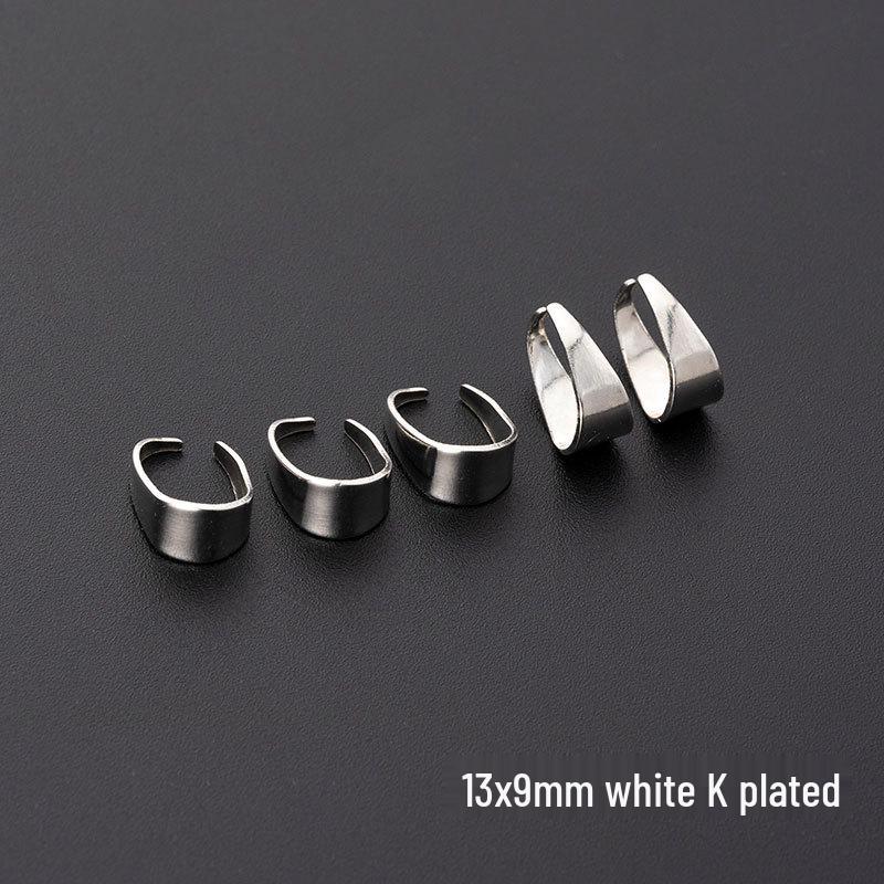 DIY Metal Melon Seed Clasp Pendant for Jewelry Necklace