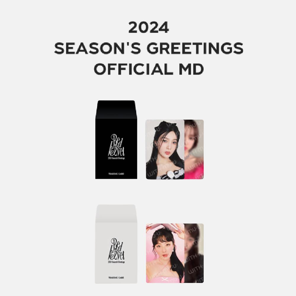 

Оформите предзаказ Набор случайных коллекционных карточек SMTOWN 2024 Season s Greetings Red Velvet ver.