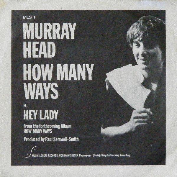 

7inch Record MURRAY HEAD - How Many Ways MLS1 Music Lovers Re 1979 UK Rock Used