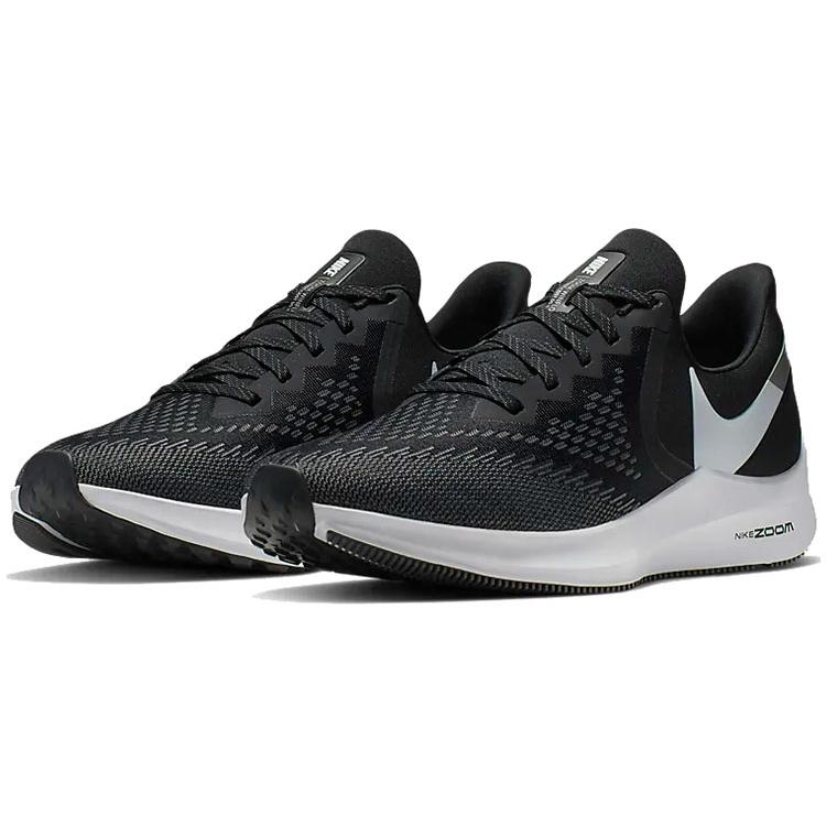 Nike Zoom Winflo 6 Black White Dark Grey AQ7497-001
