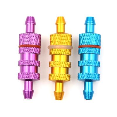 Hsp Spare Upgrade Parts Aluminum Fuel Filter Nitro For Rc 1:8 1:10 Model Car