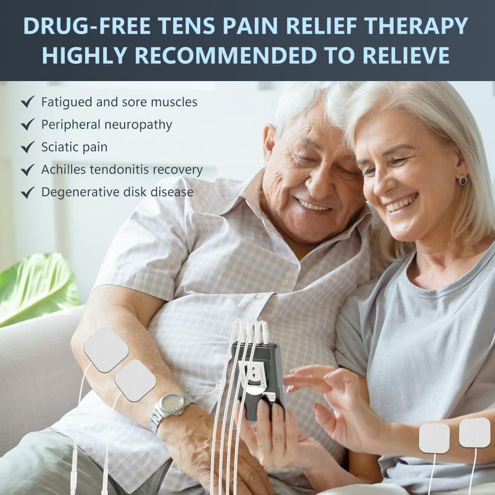 60-Mode TENS 7000 Meridian & EMS Pulse Massager for Neck, Shoulder, and Cervical Spine