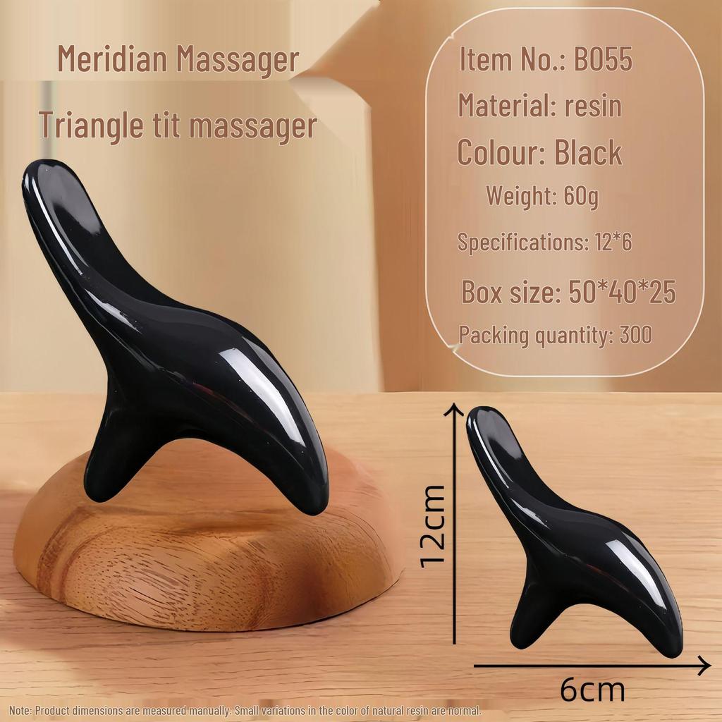Sandalwood Air Cushion Massage Comb for Home Use - Fluffy Top, Large Board Design