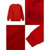 European Size unisex Crew Neck Sweatshirt ,Fashionable Print Casual Top For Fall/Winter, Regular Fit With Slight Stretch Fabric