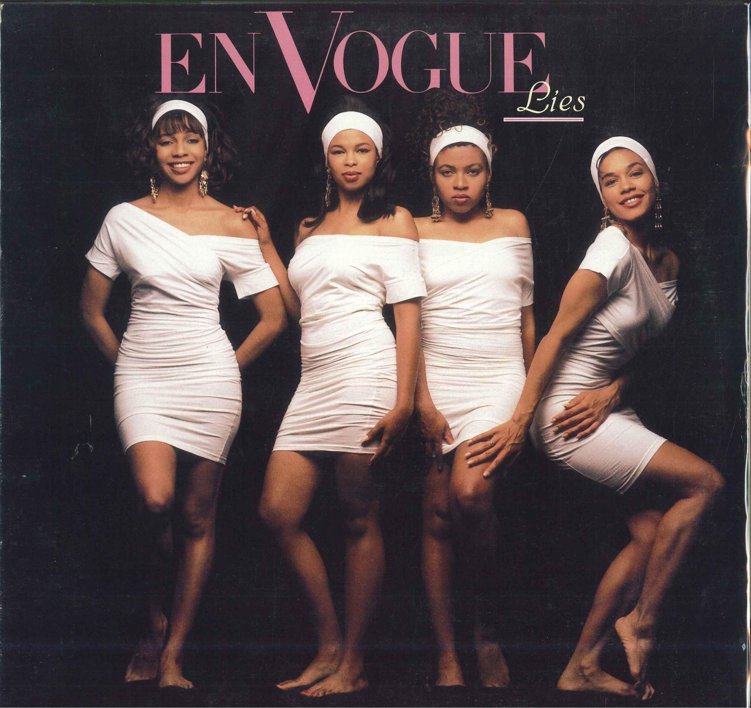 

12inch Record EN VOGUE Lies 086168 ATLANTIC 1990 US Rap HipHopRB Used