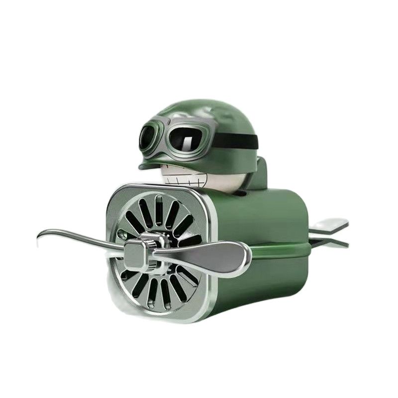 Car Air Freshener Creative Animal Pilot Car Air Vent Clip Perfume Diffuser Center Console Decoration Auto Accessories