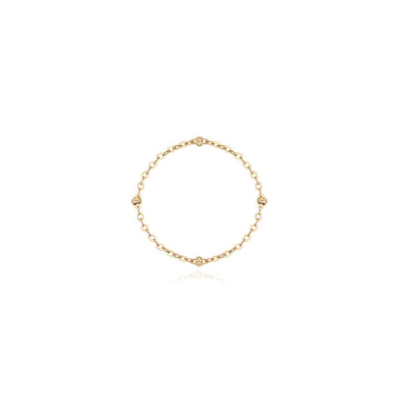 Tirr Lirr 14K Gold Basic Ball Chain Ring TRSK4G22032M