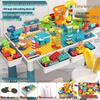 Multifunctional Large Particle Building Block Table for Kids: Educational Toy for Boys, Girls, and Babies