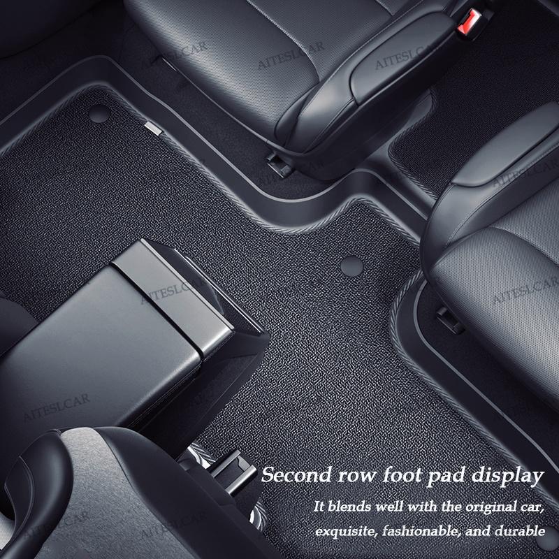 AITESLCAR For Tesla Floor Mat Model YL 2026 Car Trunk Mat Set Luggage Mat TPE Waterproof Anti-Slip Set LHD&RHD Floor Liner Mat