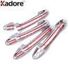 For Hyundai Santa Fe 2010 2011 2012 Chrome Car Door Handle Cover Trim Side Door Handles Catch Cap Overlay Exteiror Accessories