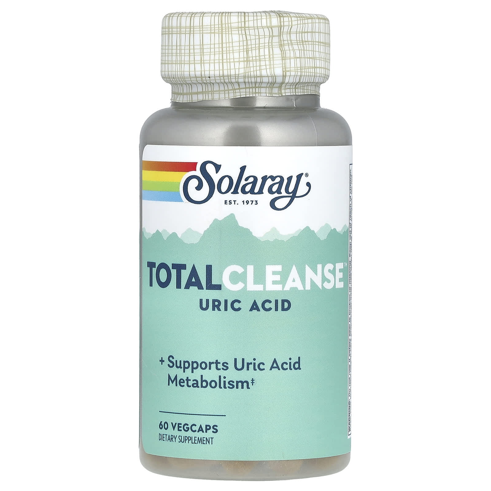 

Total Cleanse, Uric Acid, Veggie Capsules 60