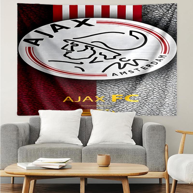 AFC Ajax Emblem Design Tapestry Hanging for Bedroom,Livingroom, Playroom,Decor Art Room Wall Tapestry Holiday and Birthday Gifts