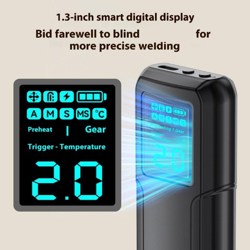 Spots Welding Machine Adjustable 0.5-3mm Electrode Gaps Automatic Manual Modes For Battery Electronics Hardware Repairs