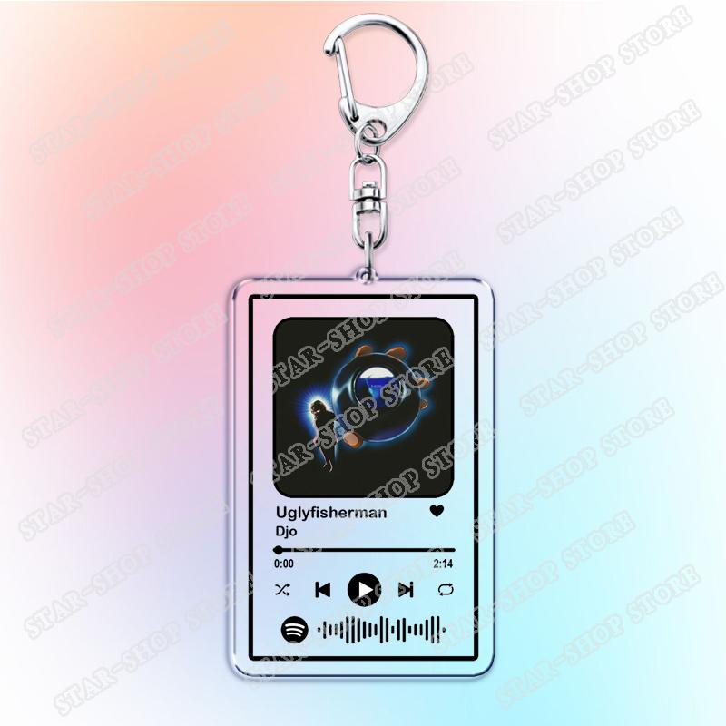 

Popular Kate Bush Music Keychains Running Up That Hill(A Deal with God) Song End of Beginning Keying Jewelry Fans Friends Gifts