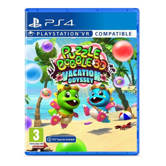 Jeu vidéo - United Games - Puzzle Bobble 3D - 100 nouveaux puzzles - Compatible PS VR - Aventure en 3D