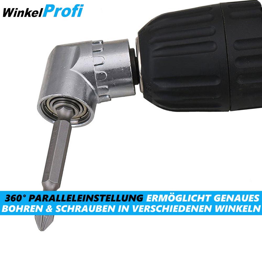 WinkelProfi Angle Drill Adapter Angle Drill Attachment Angle Attachment Angle Screwdriver