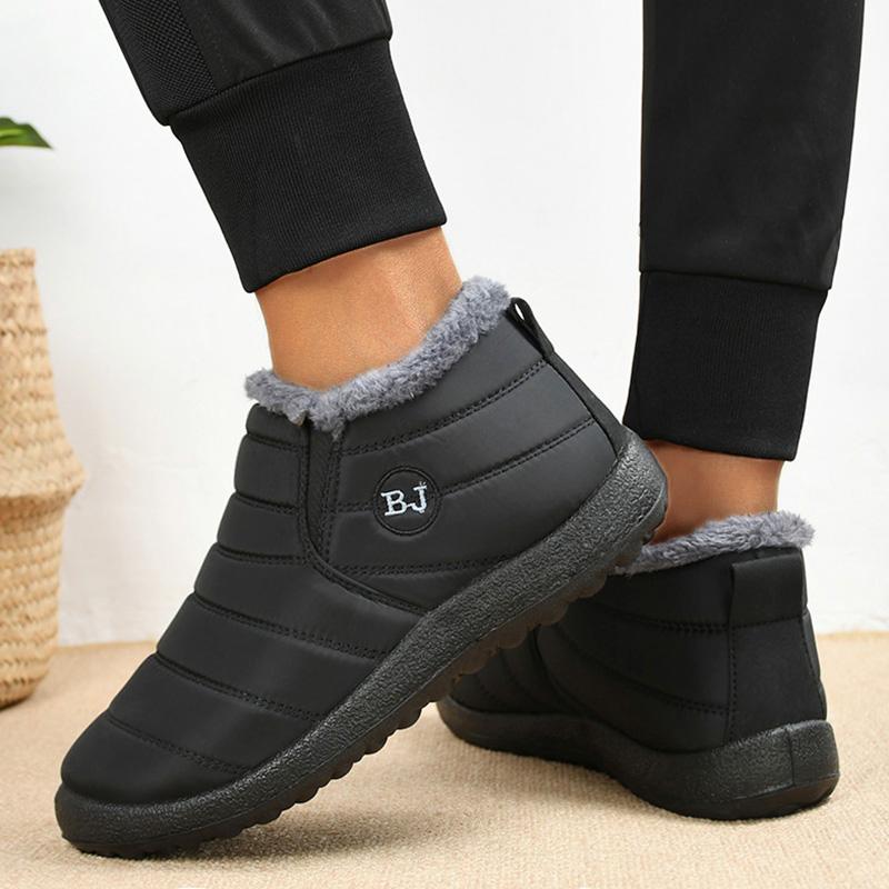 Fashion Men's Boots Warm Snow Platform Winter Boots For Men Hiking Men Shoes Unisex Ankle Boots Waterproof Working Shoes Male Footwear