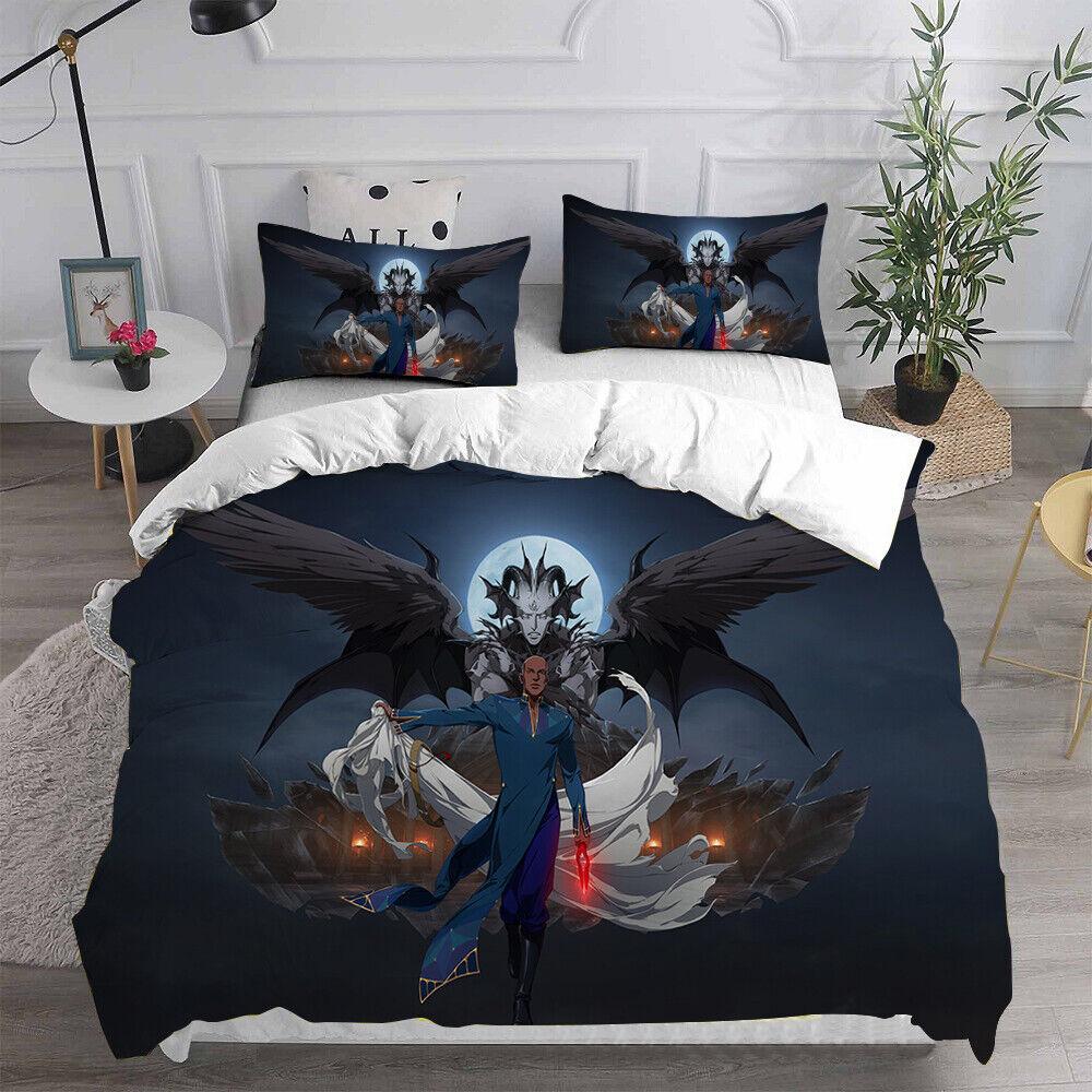 Cosplay Castlevania Trevor Belmont 3D Duvet Cover Bedding Set Pillowcase Quilt